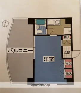 BAUHAUS大手町【11階】の間取り