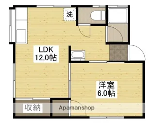 ウィングヒル【1階】の間取り