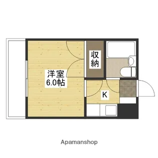 大芝グリーンコーポ【3階】の間取り