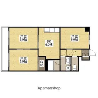 新中広ビル【4階】の間取り