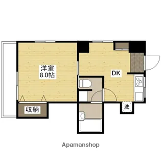 ソラーナ草津新町【2階】の間取り