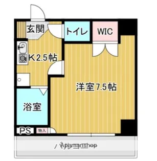 パームヒルズハラダ【4階】の間取り