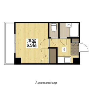 新庄リバービル【4階】の間取り