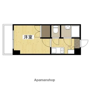 コーポNSR【1階】の間取り