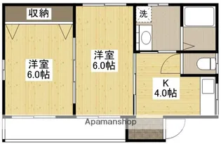 アイランドビル14【201号室】の間取り