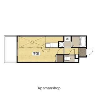 グランドポレストーネ鶴見【6階】の間取り