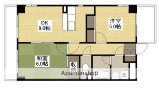 双葉ヒルズ横川駅前【5階】の間取り
