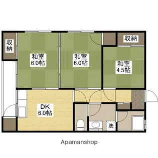 太田荘【2階】の間取り