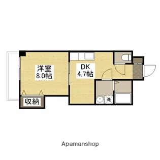 クレセールフルタ【3階】の間取り