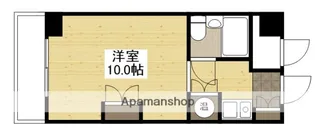 シティコーポ比治山【6階】の間取り