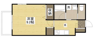 キャピタルビル【4階】の間取り