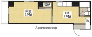 清水フォワードビル【5階】の間取り
