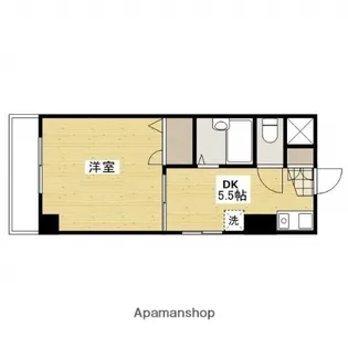 八幡ビル【2階】の間取り