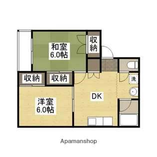 大戸中町ビル【4階】の間取り