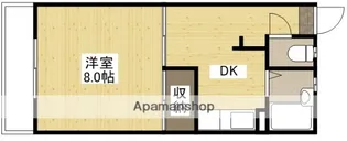 メゾンヤマキ【1階】の間取り