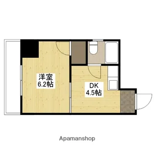 第1奥田ビル【3階】の間取り