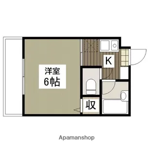 第5大津ビル【4階】の間取り