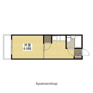 谷岡ビル1号館【2階】の間取り