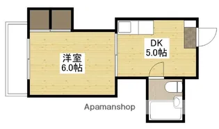 コーポ福島【3階】の間取り