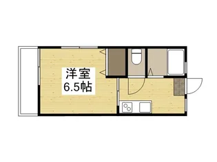 ピュアシティ串戸【2階】の間取り