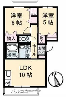 グランメール 21【3階】の間取り