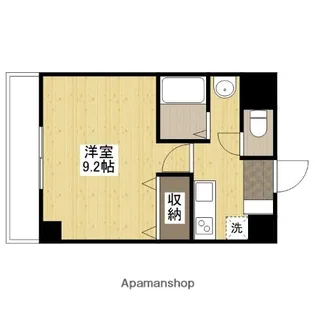 ラナーシタ光【5階】の間取り