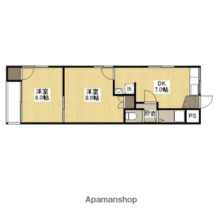 寺田ビル【1階】の間取り