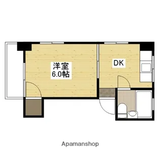 メゾンK&Y【4階】の間取り