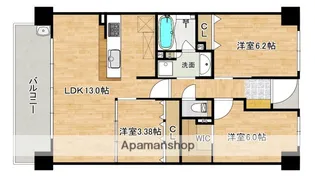 サーパスシティ草津新町【11階】の間取り