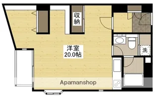 ナビオナルト【5階】の間取り