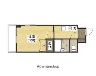 サンローレル串戸【3階】の間取り