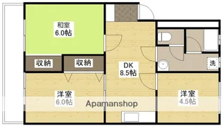 本多第2ビル【1階】の間取り