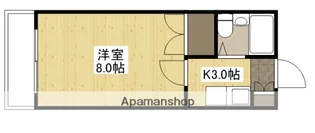 エステート平成【2階】の間取り