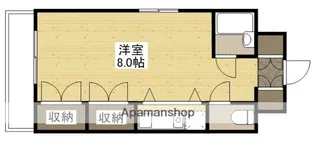 よつばビル【3階】の間取り