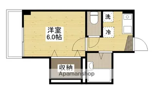 COMFORTAKEBONO【2階】の間取り