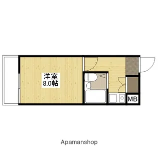 NEPHEL榎町(旧第7片山ビル)【7階】の間取り