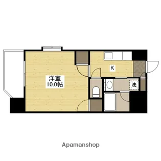 フローラ西原【6階】の間取り