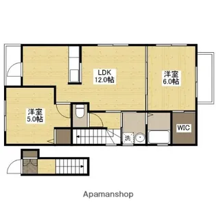 サンマリノ安芸【2階】の間取り