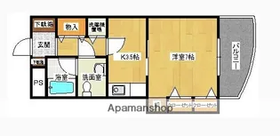 サンクレスト東雲【3階】の間取り