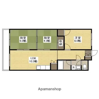 光ビル【2階】の間取り