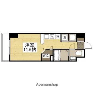 ノースワン庚午【5階】の間取り