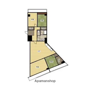 新木谷ビル【9階】の間取り