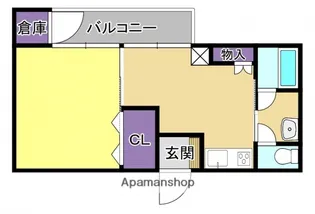 牛田コータース【5階】の間取り