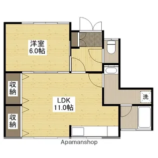 第一寺田荘【1階】の間取り