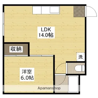 水野ビル【3階】の間取り