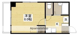 エトワール西村【4階】の間取り