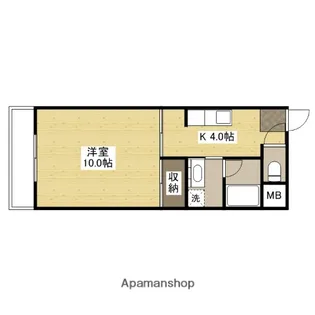 クレールIWAI【2階】の間取り