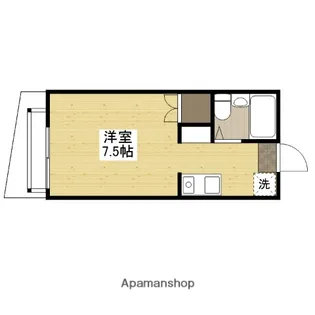 アイビル(旧Kマンション)【1階】の間取り