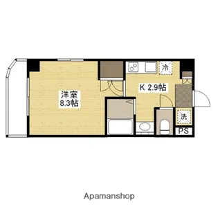 滝本ビル【304号室】の間取り