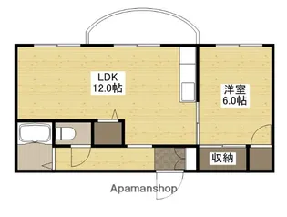 スカイビル【4階】の間取り